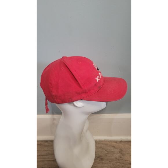 Vintage Karl Kani Sport Hat Red Embroidered Cap 90s Streetwear Hip Hop One Size - Picture 6 of 8